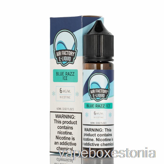 Vape Box Estonia Frost - Jääsinine Razz - õhutehas - 60ml 3mg
